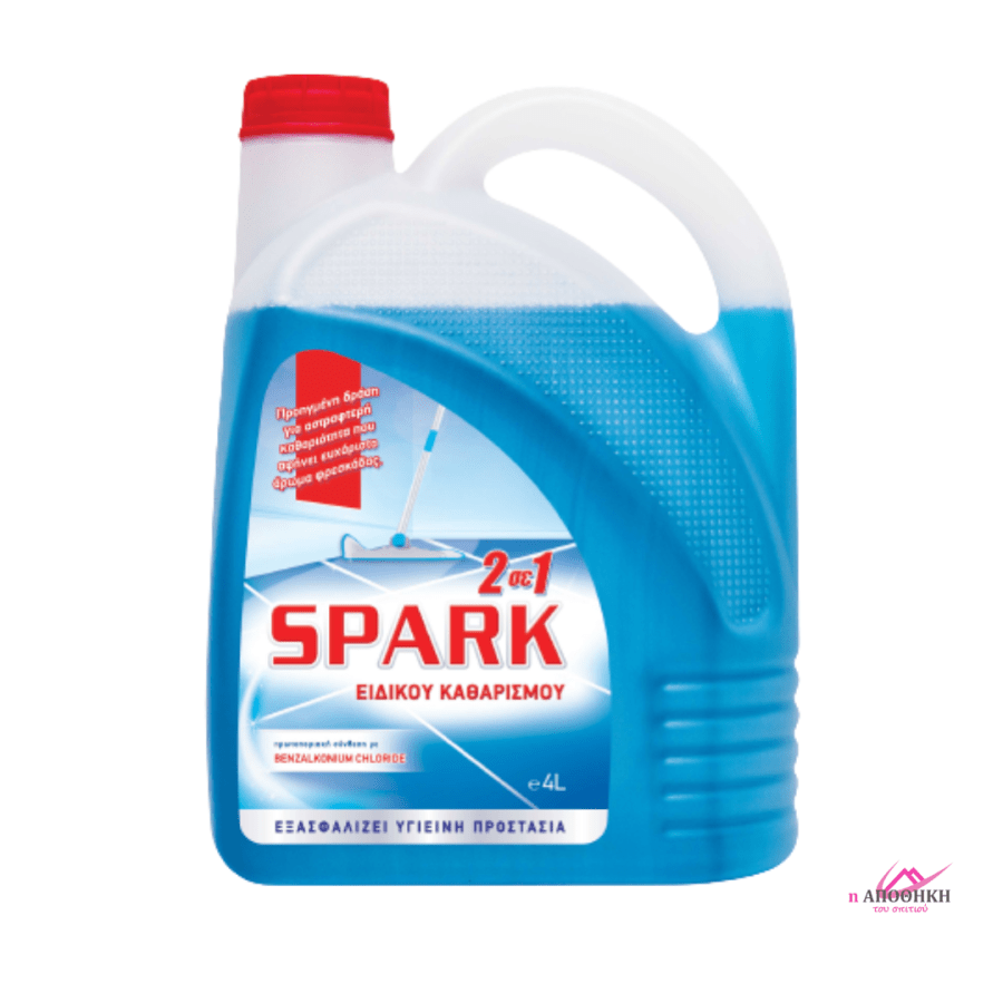 2 σε 1 Υγρό Ειδικού Καθαρισμού με Benzalconium Chloride 4L